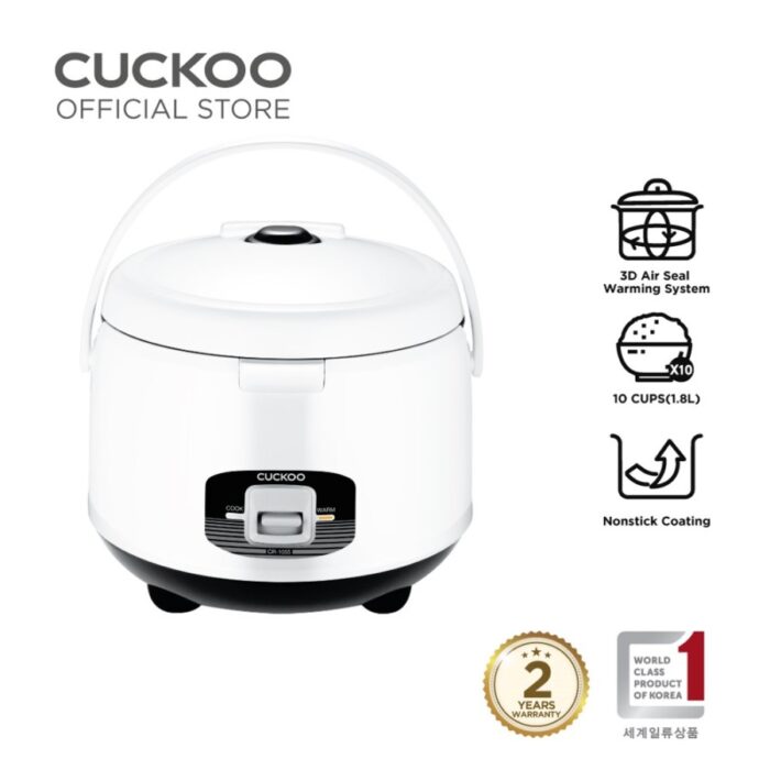 CUCKOO Mechanical Rice Cooker 1.8 L CR-1055/BK - Image 2
